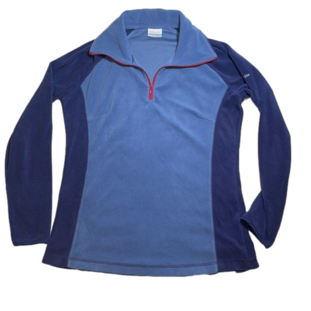 Columbia Half Zip Fleece Lightweight Longsleeve L